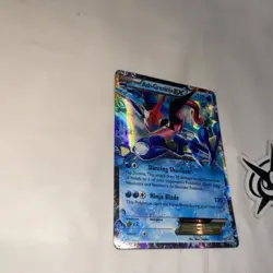 (LP) Ash-Greninja EX XY133 Pokemon Card Black Star Promo - Image 3