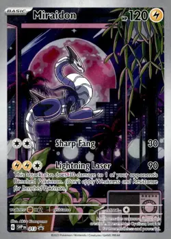 2023 Scarlet & Violet Miraidon Holo Black Star Promo #SVP EN 013 - Image 1