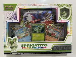 Pokemon Paldea Collection Box Sprigatito (SEALED) Koraidon - Image 1