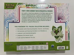 Pokemon Paldea Collection Box Sprigatito (SEALED) Koraidon - Image 2