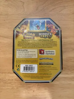 Pokemon TCG Hidden Fates Raichu GX Tin NEW & Factory Sealed - Image 2