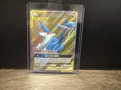 Pokemon Latias & Latios GX TAG TEAM Full Art Ultra Rare Holo 169/181 Team Up - Image 1