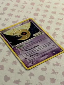 Pokemon TCG Swirl Lunatone EX Legend Maker 20 Reverse Holo Rare - Image 4