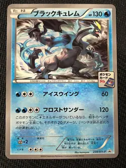 Black Kyurem 239/XY-P Promo Gym Pokemon Japanese Near Mint - Image 1