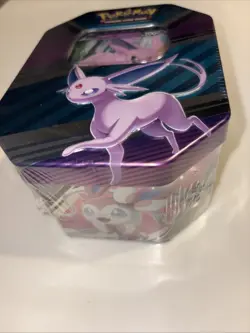Pokemon TCG: V Heroes Tin Espeon V, Brand New Sealed - Image 3