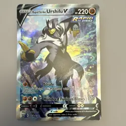 Pokemon Rapid Strike Urshifu V 153/163 Battle Styles Full Art Ultra Rare Holo - Image 1