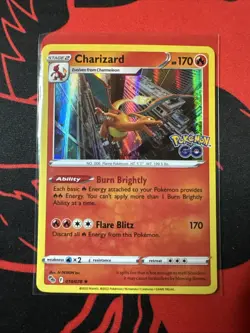 Charizard 010/078 Pokemon GO Reverse Holo - Image 1