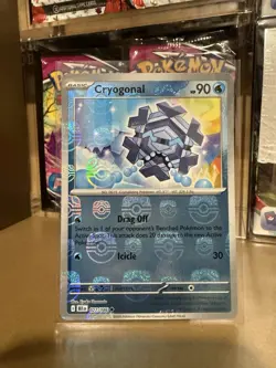 Cryogonal 027/087 Pokemon TCG Black Bolt & White Flare Near Mint MASTER BALL - Image 1