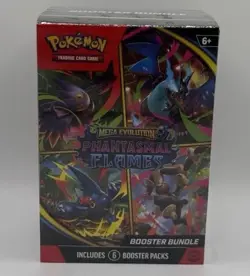 Pokemon TCG Mega Evolution—Phantasmal Flames Booster Bundle English *SEALED - Image 1