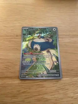 Pokemon TCG Snorlax 051 Black Star Promo Scarlet Violet 151 - Image 2