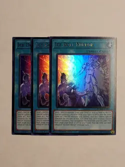 3x Ice Doll Mirror 1st Edition Ultra Rare BLMM-EN033 Yu-Gi-Oh! - Image 1