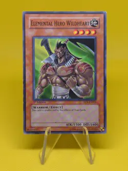 Yugioh - Elemental Hero Wildheart (EEN-EN008) - Common 1st Edition - Image 1