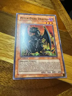 Pitch-Dark Dragon MFC-008 1st Edition Common PL + BONUS - Image 1