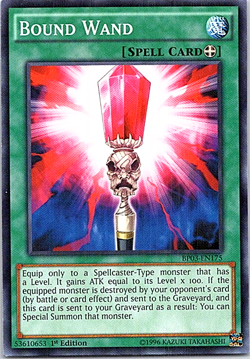 Bound Wand BP03-EN175 Yu-Gi-Oh! Light Play 1st Edition - Image 1