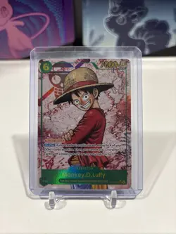 Monkey.D.Luffy (118) (Parallel) OP13-118 Carrying On His Will Foil - Image 1