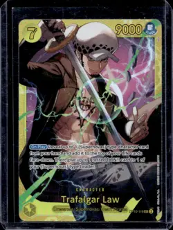 2025 One Piece Royal Blood OP10 Trafalgar Law Secret Rare #OP10-119 - Image 1