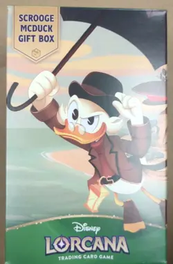 DISNEY LORCANA SET 11 SCROOGE MCDUCK GIFT BOX March 13 Pre-Order - Image 1