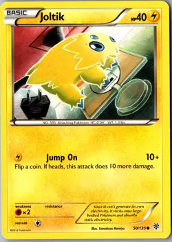 Joltik 50/135 Common Plasma Storm LP Pokemon Card - Image 1
