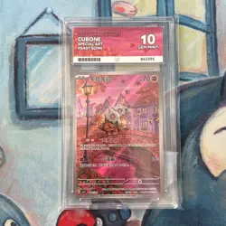 Cubone 0407/07 SCHN Gem Pack Vol.3 ACE 10 GEM MINT S-Chinese Exclusive Card - Image 1