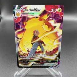 Pikachu VMAX TG17/TG30 Swsh11: Lost Origin Trainer Gallery Full Art Holo Card - Image 1