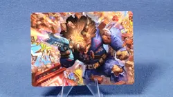 Zog, Triceraton Castaway 12/54 Art Series TMNT MTG Art Card NM/M - Image 1