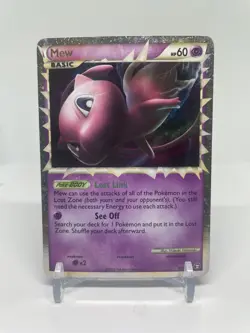 Pokemon Card Mew Prime TCG Card Triumphant Ultra Rare 97/102 HOLO - NM - Image 1