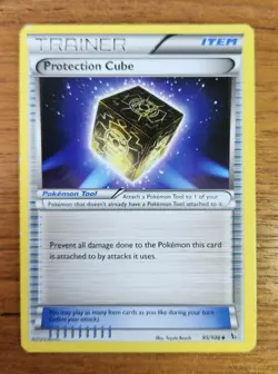 Uncommon Protection Cube Pokemon Trainer Card, Flashfire Set 95/106 - Image 1