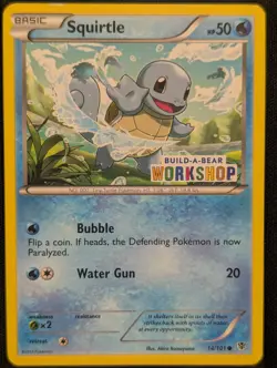Squirtle - (Build-A-Bear Workshop Exclusive) 014/101 Miscellaneous Cards &... - Image 1
