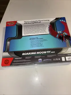 ROARING MOON EX BOX Pokemon TCG 4 Booster Packs + 4 Foil Promo Cards SEALED NEW - Image 3