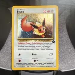 Eevee 11 Holo, Black Star Promo, Pokemon TCG, English Card. - Image 1