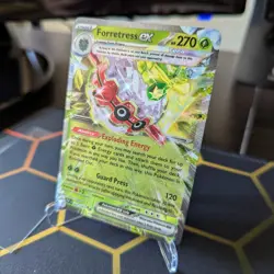 Pokemon TCG Forrestress ex 002/091 Double Rare Card PAF NM - Image 1