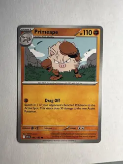 Pokemon TCG Mankey & Primeape Basic and Stage 1 Mixed Lot 8 Cards Various Sets - Image 3