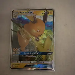 Pokemon TCG GX Foil 5 Card Lot Charizard Gyarados Raichu Decidueye Onix - Image 4
