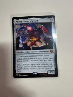 Mtg TMNT Krang, Utrom Warlord Card 0175 - Image 3
