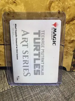 Wizards of the Coast Mind Transfer Protocol Art Card MTG TMNT Art Series 5/54 - Image 2