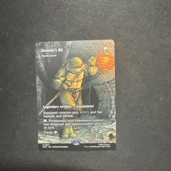 Donnie's Bo Shadowspear Borderless Teenage Mutant Ninja Turtles Mythic 0017 MTG - Image 1