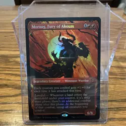 Magic: The Gathering Moraug, Fury of Akoum Zendikar Mythic Red Legendary 300 - Image 1