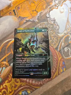 Druid Of Purification Foil MTG Secret Lair - Pack Fresh - - Image 1