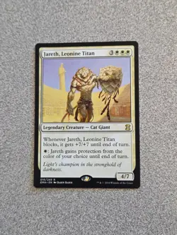 Magic the Gathering Jareth, Leonine Titan 016/249 Eternal Masters 2016 MTG - Image 1
