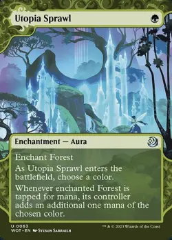 Utopia Sprawl-Wilds Of Eldraine: Enchanting Tales-Borderless-Regular-63-NM - Image 1
