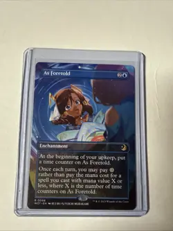 MTG As Foretold (Anime Borderless) Wilds of Eldraine: Enchanting Tales Regular - Image 1