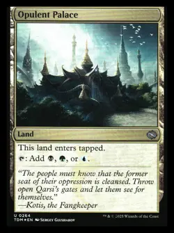 Opulent Palace FOIL Tarkir: Dragonstorm MTG NM - Image 1