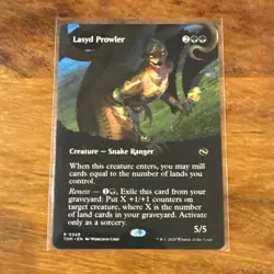 MTG Tarkir Dragonstorm - Lasyd Prowler - Rare Borderless NM - Image 1