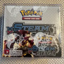 Pokemon XY Steam Siege Booster Box Factory Sealed 36 Packs XY Era 820650801488 - Image 1