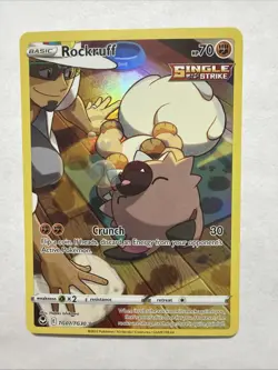 Rockruff TG07/TG30 Swsh12: Sword & Shield Silver Tempest Trainer Gallery Pokemon - Image 1