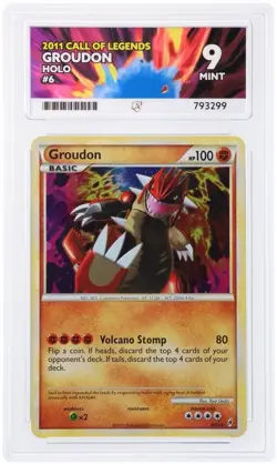 Pokemon Groudon 6/95 Call of Legends Holo Ace 9!! Very Rare! - Image 1