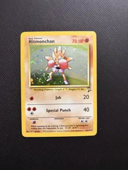 Hitmon Chan Base Set 2 Holo Card 8/130 Lightly Played Pokemon TCG - Image 1