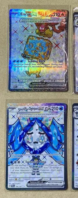 Pokemon TCG 10 Card Tera Evo Ultra Rare Lot NM Greninja Tyranitar Dragapult + - Image 3