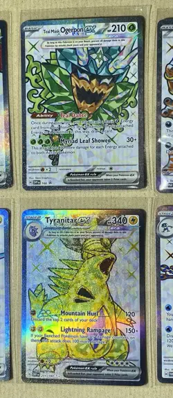 Pokemon TCG 10 Card Tera Evo Ultra Rare Lot NM Greninja Tyranitar Dragapult + - Image 5