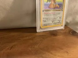 1999 Pokemon Dragonite Holo, 1st Edition Fossil #4/62, PSA 9 Mint - Image 4